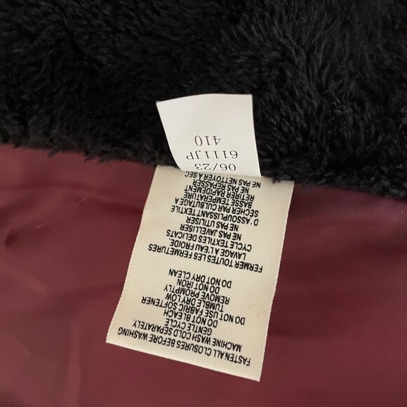 Maralyn & Me - Quilted Coat - Wine Red - NWT - Picture 7 of 11